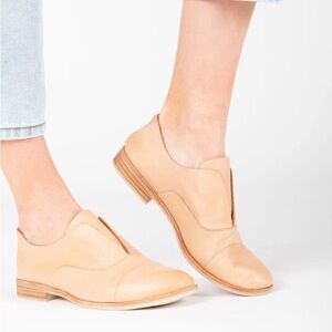 Kork Ease Nottingham laceless slip on leather loafers